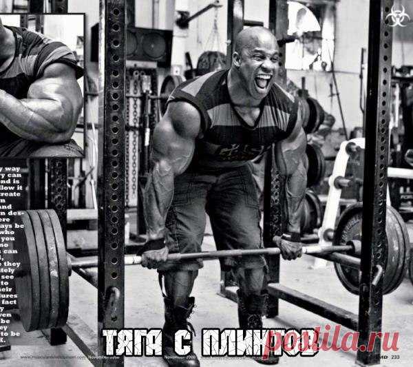 Тяга с плинтов / Спорт Сильных!