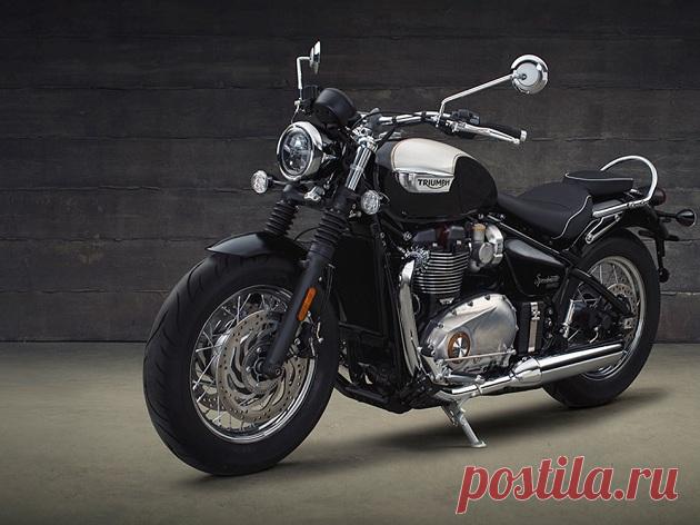 Компания Triumph представила новый Bonneville Speedmaster - Журнал 
