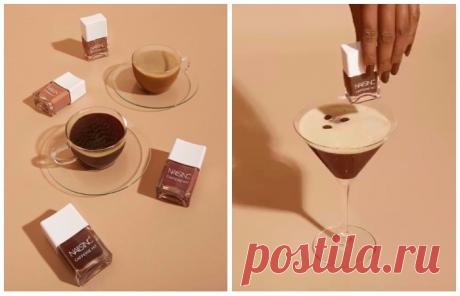 Чёрный, без сахара: первая коллекция «кофейных» лаков для маникюра, которые  ещё и рост ногтей ускоряют . Милая Я