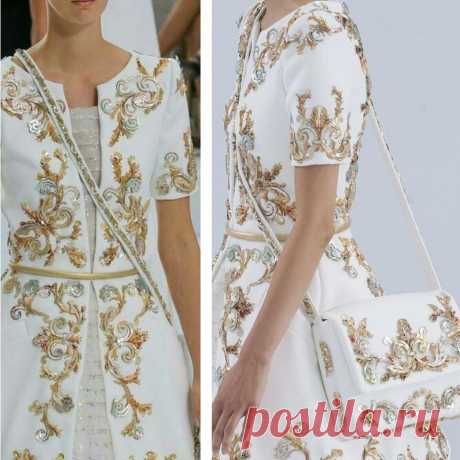 Свежие модные тенденции в вышивке: Новый максимализм! - Broidery.Ru Перевод: Мари СТРАТАН Смелые дизайны и вышитые участки большого размера в настоящее время пользуются