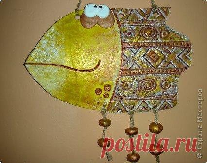 Рыбка из соленого теста | СДЕЛАЙ САМ!