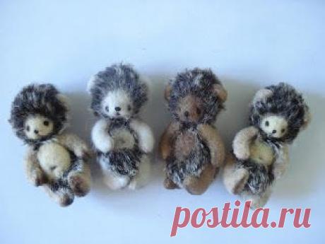 HobbyStudio: Шьем мини ежика! Выкройка и описание работы