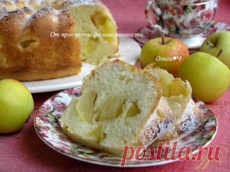 Шарлотка с яблоками - рецепт