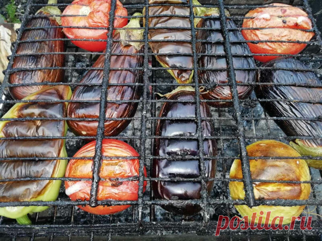 Аджапсандал. Овощи на гриле вкуснее мяса. Съедаются в первую очередь | Кулинарный техникум | Яндекс Дзен