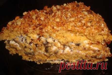 Торт медовый «Гости на пороге» — Sloosh – кулинарные рецепты