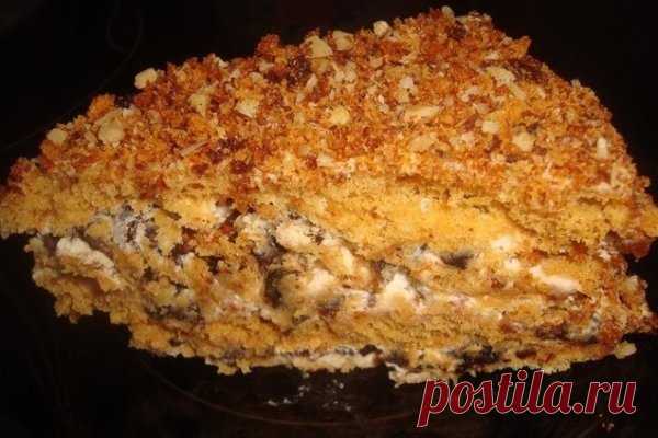 Торт медовый «Гости на пороге» — Sloosh – кулинарные рецепты