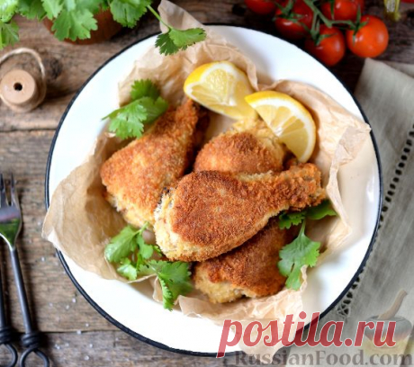 Рецепт: Бакхендль (курица по-венски) на RussianFood.com