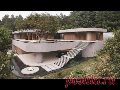 A Tranquil Jungle House That Incorporates Japanese Ethos