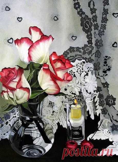 #Художник Hilary Eddy - Виртуальная Академия Живописи