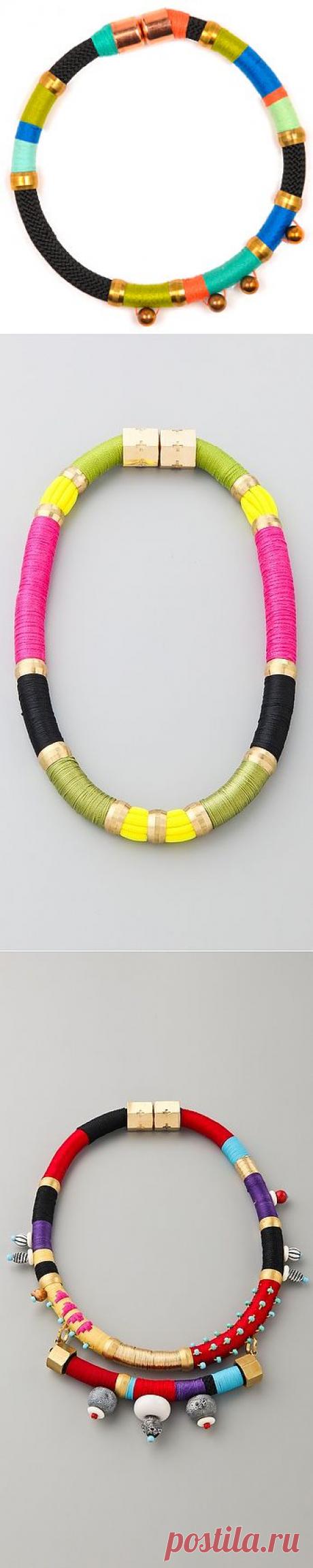 Нитка и узелок. Вяжем - носим / Украшения и бижутерия / Модный сайт о стильной переделке одежды и интерьера