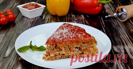 Пирог «Ленивый голубец» - БУДЕТ ВКУСНО! - медиаплатформа МирТесен