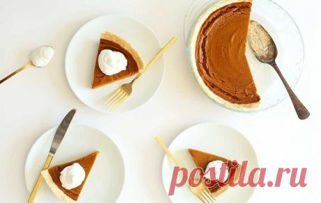 Тыквенный пирог без яиц