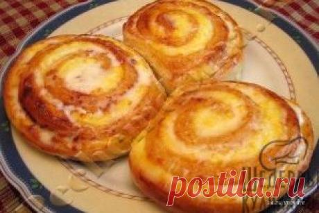 Творожные завитушки в сметанной заливке | Шедевры Кулинарии