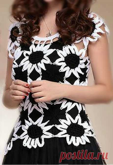 Irish crochet &amp;: CROCHET BLOUSE.
