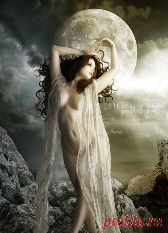 Selene -The Moon Goddess by ~LorelainW
