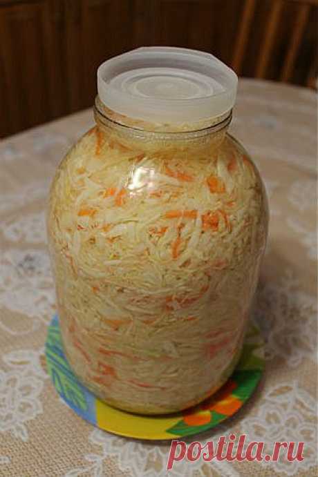 (+1) тема - Вкуснейшая хрустящая квашеная капуста! | Любимые рецепты