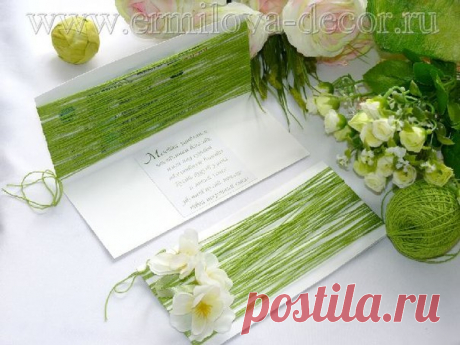 Как сделать красивый подарочный конверт-открытку для денег своими руками?