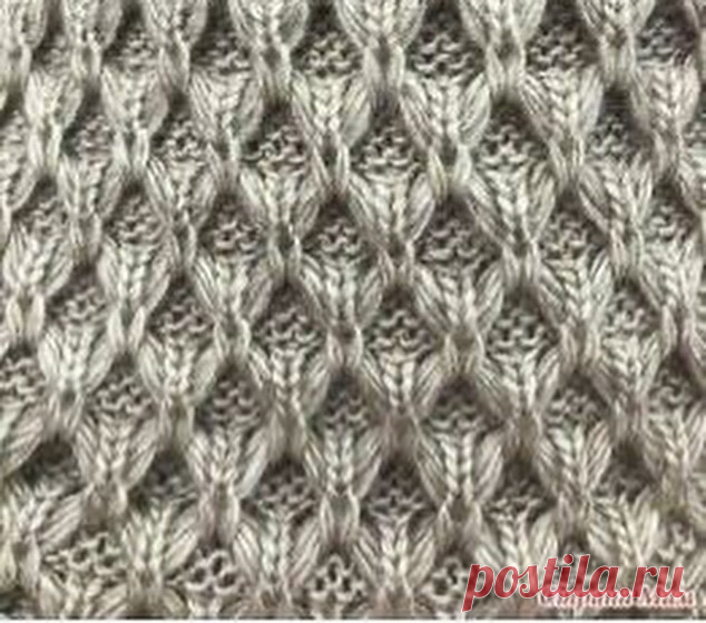 Подборка узоров спицами