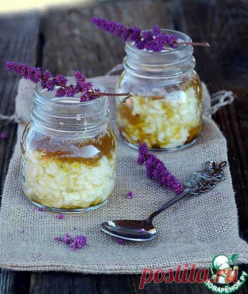 Рисовый пудинг с соленой карамелью - кулинарный рецепт