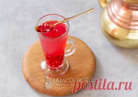 Гранатовый чай — рецепт с фото пошагово