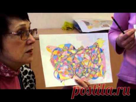 Пример расшифровки фрактального рисунка