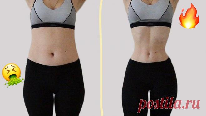 10 минут в день для супер плоского живота и тонкой талии