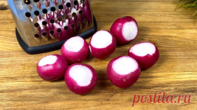 В сезон редиски готовлю только этот салат! Все просто и вкусно ОЧЕНЬ!
