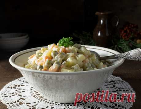 Зимний салат с горошком - рецепт приготовления с фото от Maggi.ru