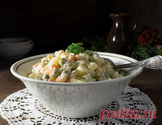 Зимний салат с горошком - рецепт приготовления с фото от Maggi.ru