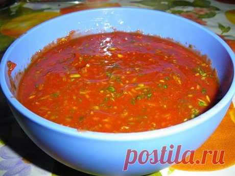 Любимый соус к шашлыку готовим сами.