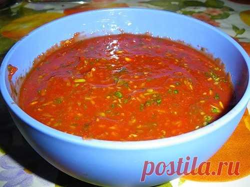 Любимый соус к шашлыку готовим сами.
