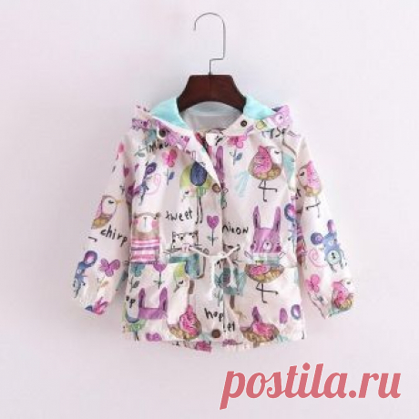 Граффити печати мультфильм пальто Весна Autum милая девушка с капюшоном куртка молнии полный рукав малыш пуховики Стиль: Мультфильм печати

 Материал: Хлопчатник

 Цвета: как показывает

 Для возраста: Год 1-6

Размеры: S/M/L/XL/2XL 

Таблица размеров:

Размер бюста Длина рукав возраст

2Т S 33 см/12.99\ «36 см/14.17\ «28 см/11.02\ «1-2Y

3T-M 35 см/13.77\ «40cm/15.74\ «32 см/12.59\ «2-3Г

4Т L 37 см/14.56\ «43 см/16.92\ «35 см/13.77\ «3-4Y   

5т XL 39cm/15.35\ «47 см/18....