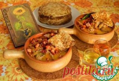 Соус к блинам из мяса и грибов "Мачанка" - кулинарный рецепт