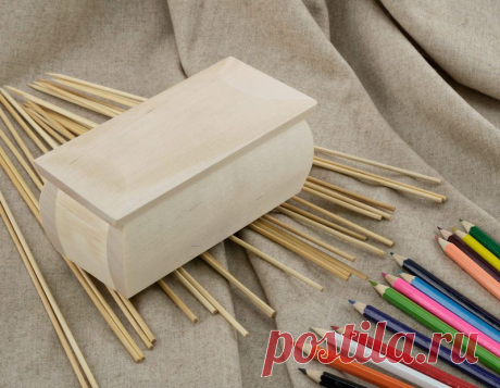 Прямоугольная заготовка для шкатулки