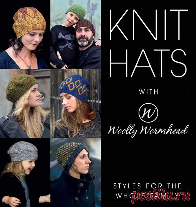 Knit Hats with Woolly Wormhead