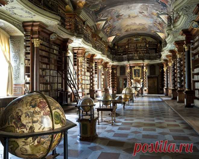 Скачать обои библиотека, книги, колонны, потолок, раздел интерьер в разрешении 1280x1024