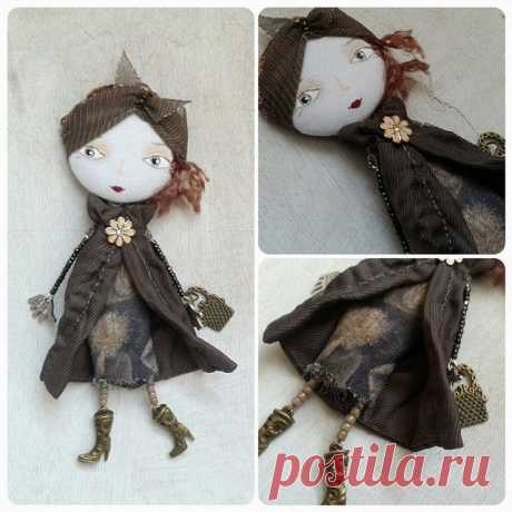 #miopupazzo #etsy #artdoll #broochdoll #handmade #handmadedolls # # кукла текстильнаякукла