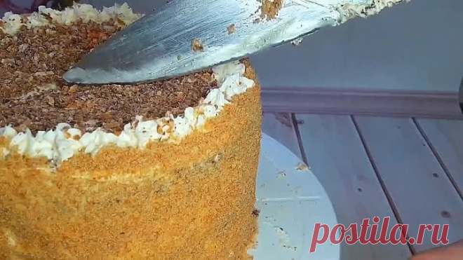 Мой любимый шоко-медовик без раскатки коржей. Ну очень ВКУСНО!