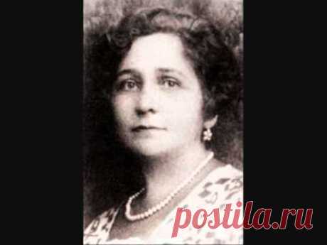 Конкордия Антарова / Antarova - сцена няни (&quot;Евгений Онегин&quot;)
