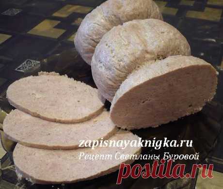 Рецепт домашней вареной колбасы в пакете для запекания | Четыре вкуса