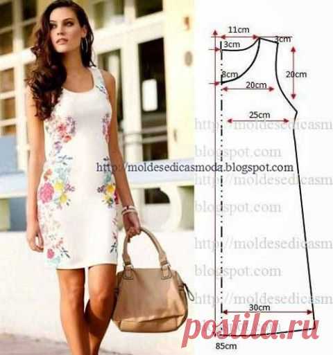 Простые выкройки летних платьев и сарафанов | Искусница