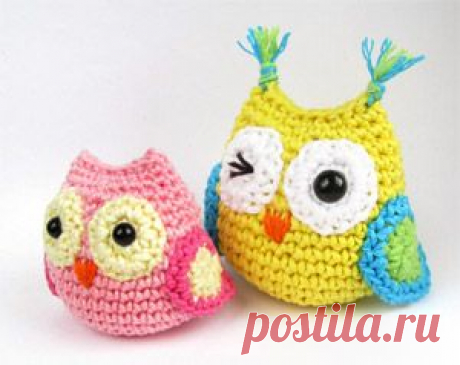 Маленькая сова крючком