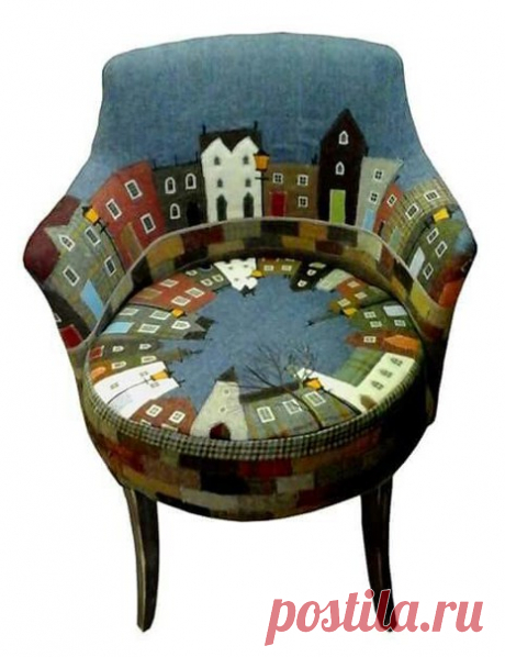 Забавная коллекция стульев