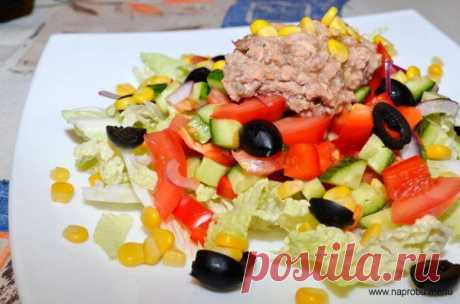 Салат “Ensalada espanola” – На пробу! Пошаговые рецепты с фото