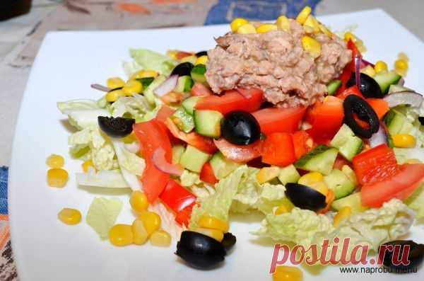 Салат “Ensalada espanola” – На пробу! Пошаговые рецепты с фото