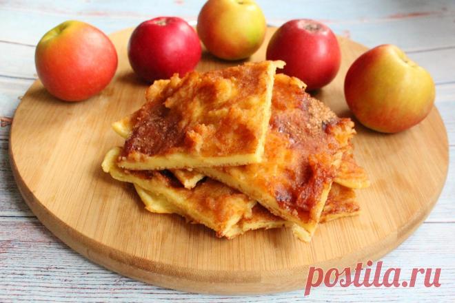 Альмойшавена с яблоками, вкусный яблочный пирог | Кухонный Сумбур Пульс Mail.ru Легкий, сочный, нежный