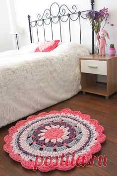 Yellow and Gray Rug