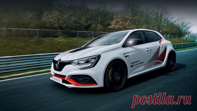 Хэтч Renault Megane RS Trophy-R побил рекорд Нюрбургринга Французы, как и планировали, создали версию Trophy-R на базе хот-хэтча Renault Megane RS Trophy и установили на ней новый рекорд Северной петли для
