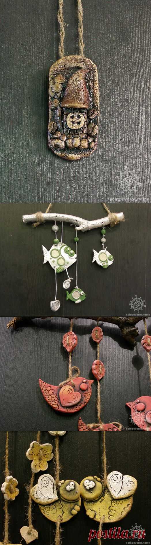 Глиняные висюльки..