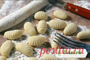 Ньокки картофельные клецки рецепт пошагово с фото как приготовить готовим дома на скорую руку